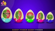 Watermelon Surprise Egg | Surprise Eggs Finger Family | Surprise Eggs Toys