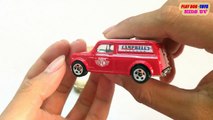 Tomica Porsche Boxster & Hot Wheels Toy Car: Austin Mini Van | Kids Cars Toys Videos HD Collection