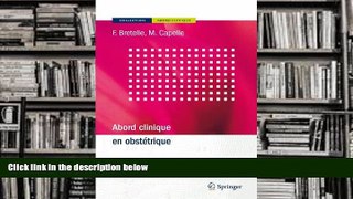 Audiobook  Abord clinique en obstétrique (French Edition) Florence Bretelle For Kindle