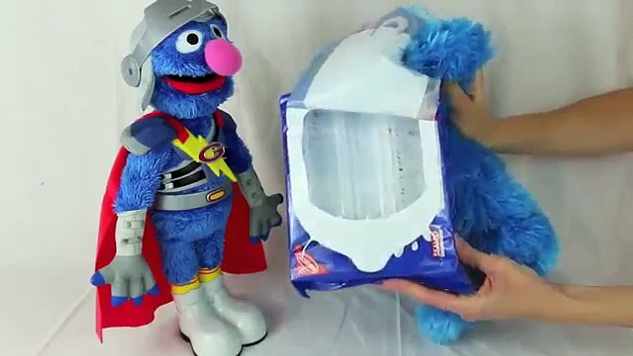 Super Grover Saves Cookie Monster Sesame Street Cookie Monster Runs Out of Cookies Grover