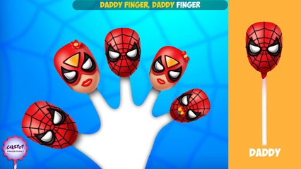 The Finger Family Spider man Family Nursery Rhyme | Spider man Finger Family Songs