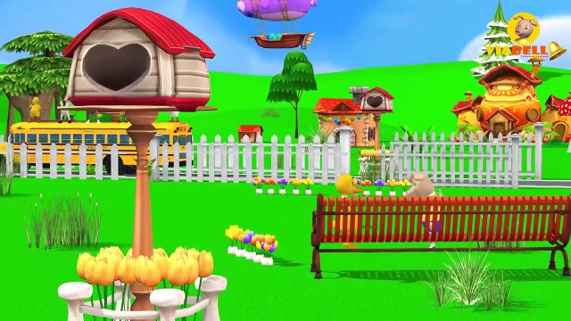 3D Animals Nursery Rhymes Collection | Color Songs W/ Finger Family Rhymes | Gorilla Finger Family