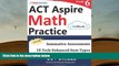 Kindle eBooks  ACT Aspire Test Prep: 6th Grade Math Practice Workbook and Full-length Online