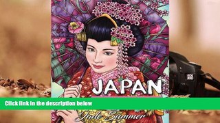 PDF  Japan: An Adult Coloring Book with Japanese Cultural Designs, Beautiful Asian Women, Floral