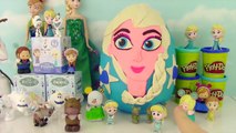 Disneys Frozen Elsa Play Doh Surprise Egg! Funko Mystery Minis Vinylmation Blind Boxes