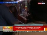 BT: Lalaking may dalang kutsilyo, nagwala sa sementeryo