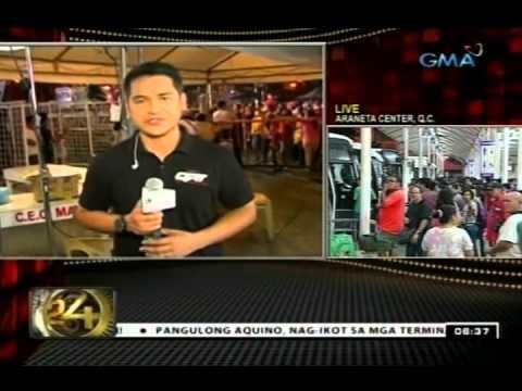 24Oras: Mayor Erap, naglakad papunta sa puntod ng kaibigang si FPJ