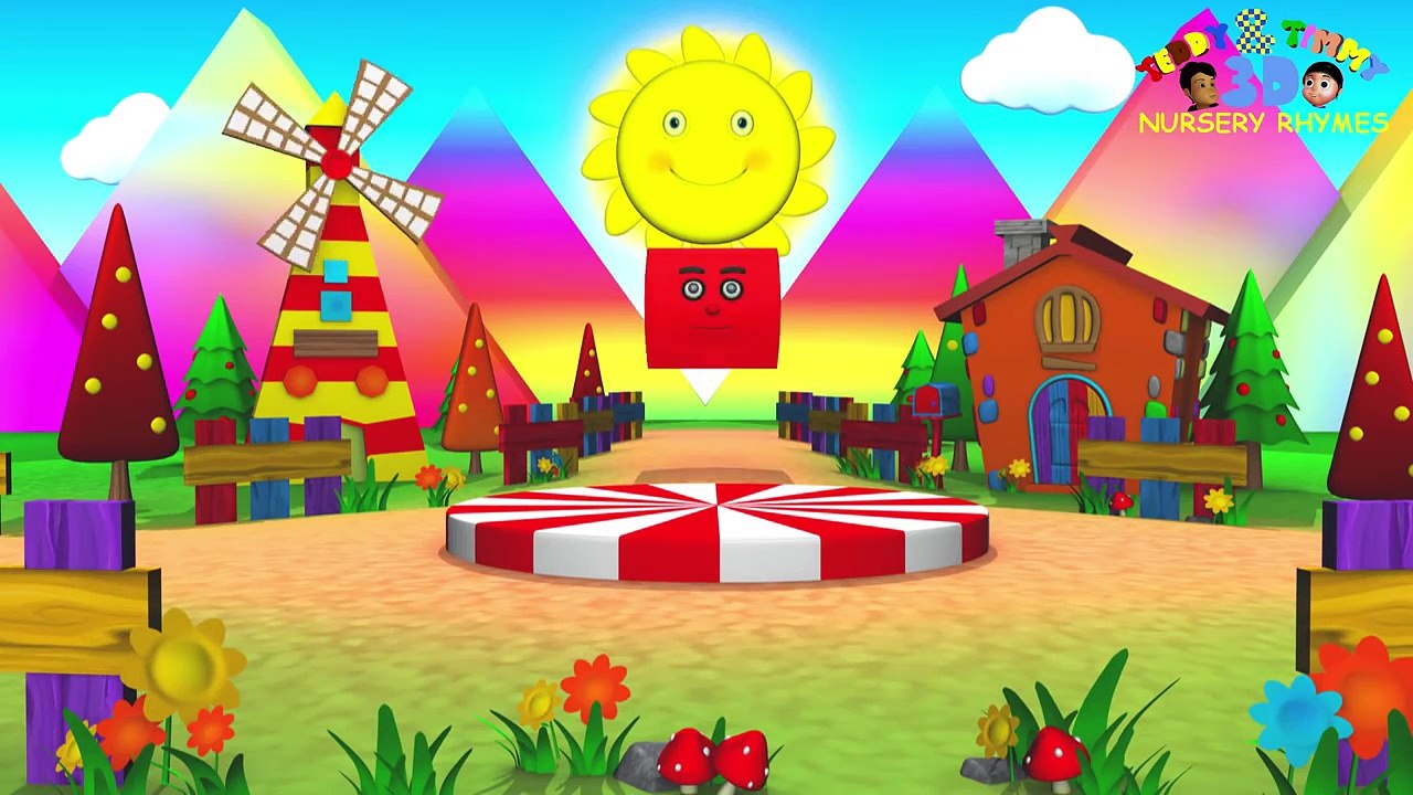 Shapes Song | Nursery Rhyme Animation & Song for Kids & Children