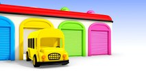 Colors for Children to Learn with Color Bus Toy - Colours for Kids to Learn - Learning Videos