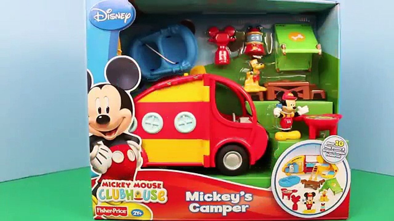 Mickey Mouse Camper RV Van Barbie Hamburger FIR...