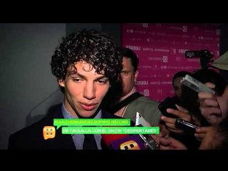 Isaac Hernández rompió record de taquilla con el show "Despertares"