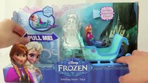 Disney Frozen Toy Review Disney Princess Anna Swirling Snow Sled and Princess Elsa Magic Clip