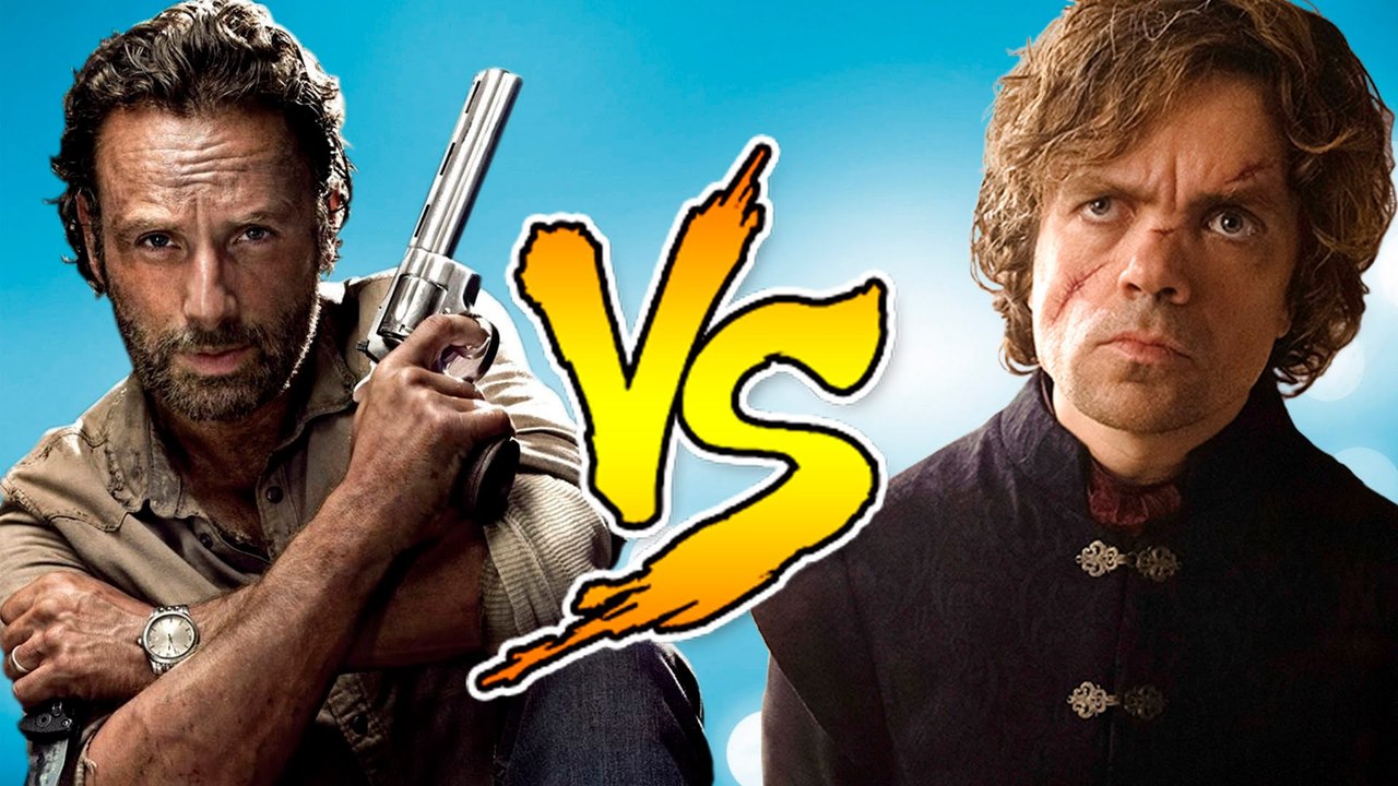 THE WALKING DEAD vs GAME OF THRONES - BATALHA DE RAP - RAP BATTLE