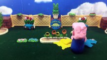 PJ Masks Catboy Peppa Pig Play-Doh Stop-Motion Episode Toilet Training