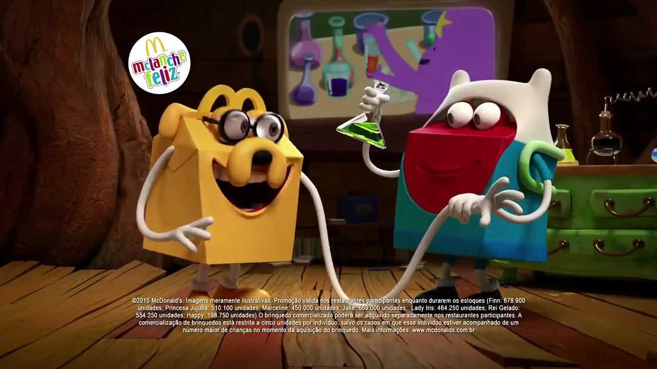 Best of McLanche Feliz Happy Meal Adventure Time McDonalds