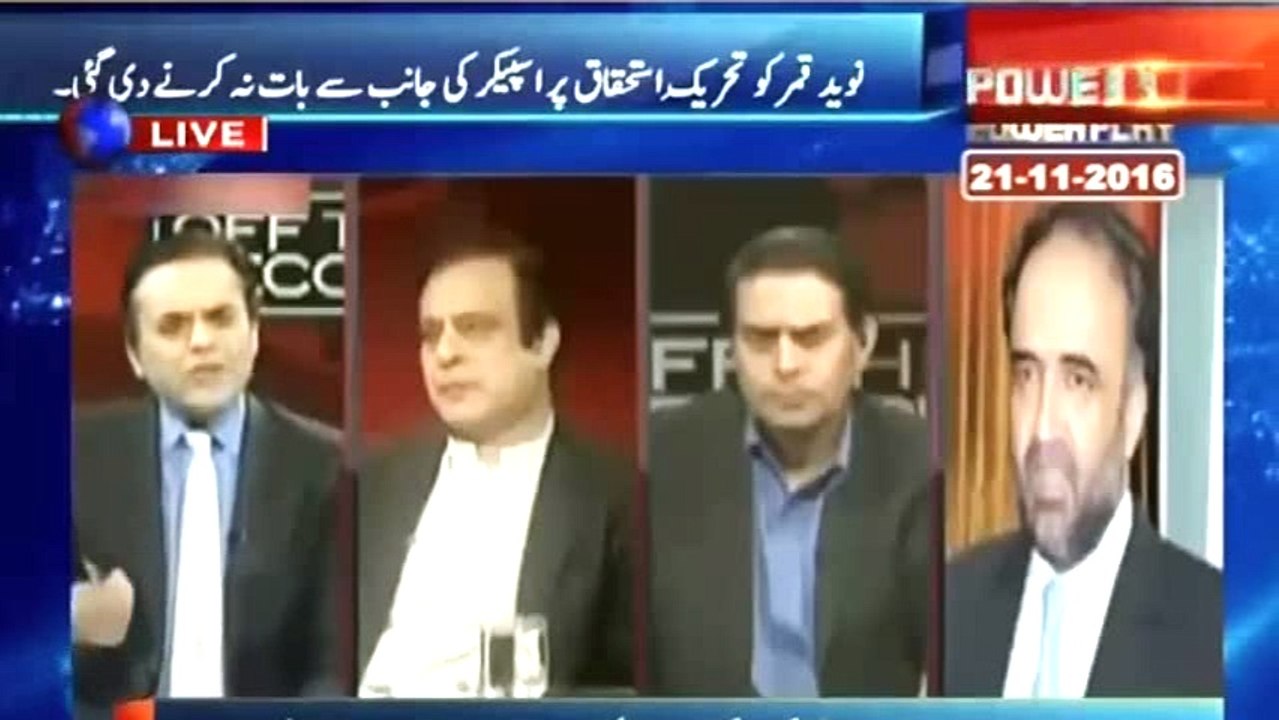 Arshad Sharif shares how Salman Akram Raja rejected first Qatri letter in Kashif Abbasi's show in November
