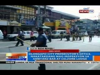 NTG: Olongapo City Prosecutor's Office, nakatakdang mag-inspeksyon sa Ambyanz Bar at Celzone Lodge