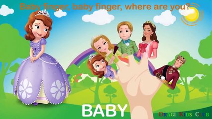 Finger Family Sofia the First | Nursery Rhymes for Children | Sofia the First Finger Family Song