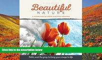 Read Online  Beautiful Nature: A Grayscale Adult Coloring Book of Flowers, Plants   Landscapes