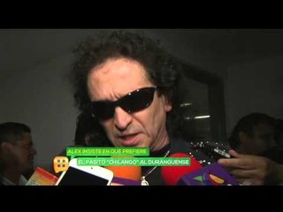Alex insiste en que prefiere el pasito "Chilango" al Duranguense