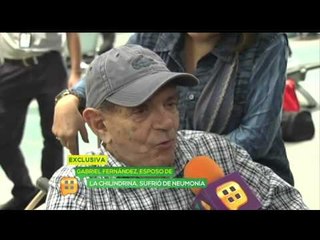 María Antonieta revela que su marido está fuera de peligro