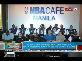 BP: Dating NBA superstar Allen Iverson, nasa Pilipinas para sa isang charity game