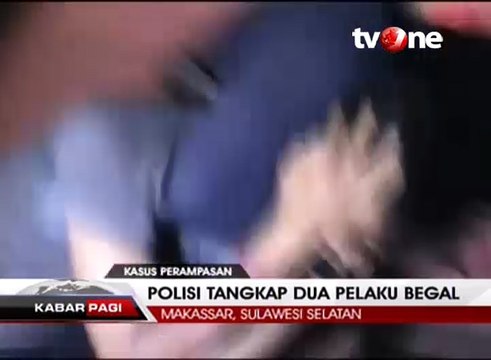 Polisi Makassar Tangkap Dua Pelaku Begal Sadis