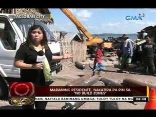 24Oras: Barkong sumadsad, hindi pa rin naaalis; Mga residente, nagtayo ng bahay sa tabi ng barko