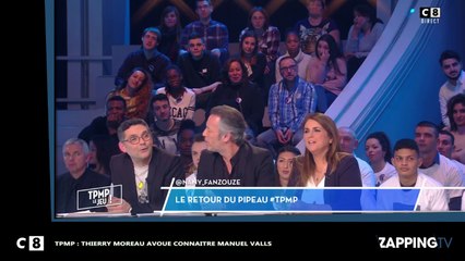 TPMP : Manuel Valls proche de Thierry Moreau ? Le chroniqueur balance (Vidéo)