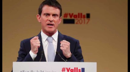 Valls durcit le ton sur le programme de Hamon : "la gauche s'effondrerait et perdrait toute crédibilité"