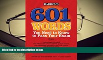 Audiobook  601 Words You Need to Know to Pass Your Exam (Barron s 601 Words You Need to Know to