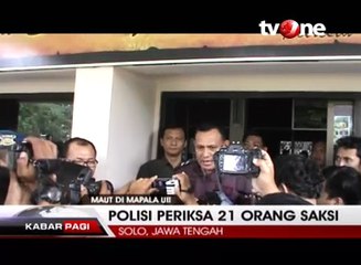 Maut di Mapala UII, Polisi Periksa 21 Orang Saksi