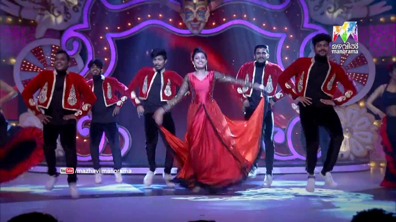 South Actress Anusree dance on TV Show