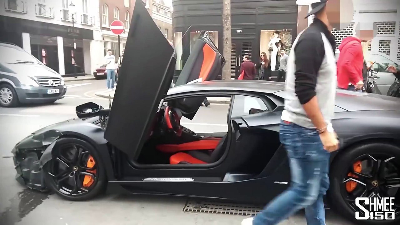 Il crashe sa Lamborghini Aventador en doublant