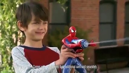The Amazing Spider-Man 2 Web-Slinging Spider-Man Hasbro TV Toys Full HD Ad