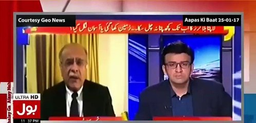 Amir Liaqat said you are the supporter of Raw to Geo News and Najam Sethi