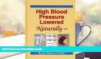 Audiobook  High Blood Pressure Lowered Naturally Fc Pre Order