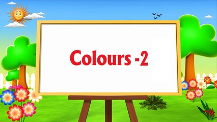 Learn Colors Song for children 3D Animation English Colors Song