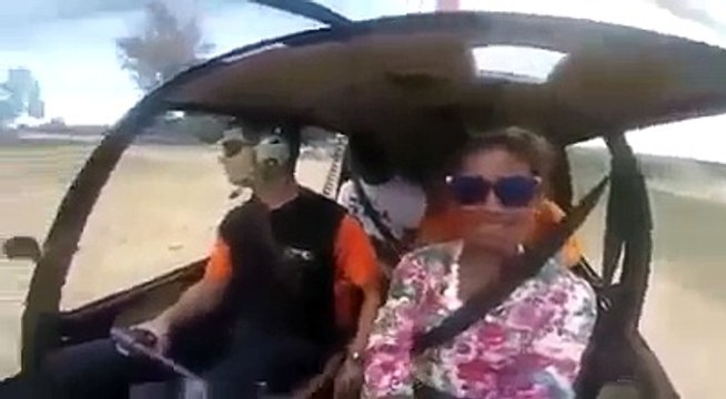 Le crash d’hélicoptère dans un fleuve filmé de l’intérieur de l’appareil