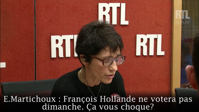François Hollande ne votera pas au second tour : Ça ne me choque pas estime Benoît Hamon