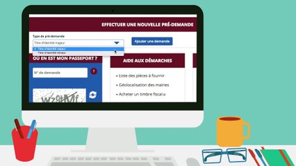 Tải video: Pré-demande de carte d'identité en ligne