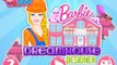 Игра Барби дизайнер строитель! Игра для девочек! Видео для детей!
