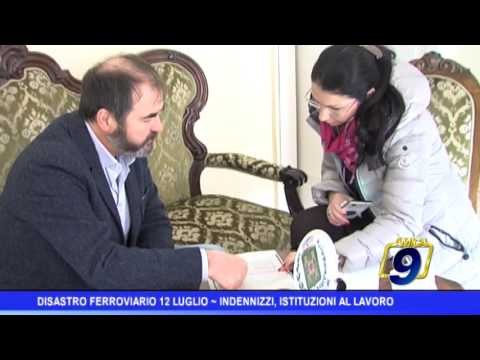 Disastro ferroviario 12 luglio - Indennizzi, Istituzioni al lavoro