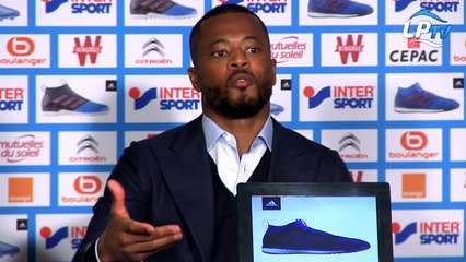 Evra a fait le show en conf de presse !