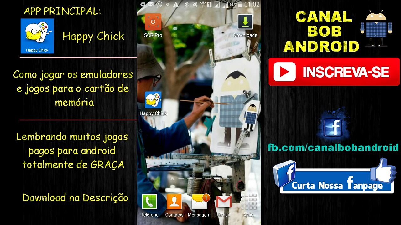 COMO COLOCAR OS JOGOS E EMULADORES DO HAPPY CHICK NO CARTAO DE MEMORIA