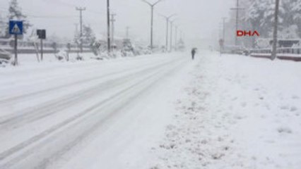 Bartın'da Kar Hayatı Olumsuz Etkiledi