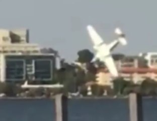 Australie : un avion fonce dans une rivière devant des milliers de personnes