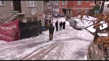 İstanbulluların karla imtihanı