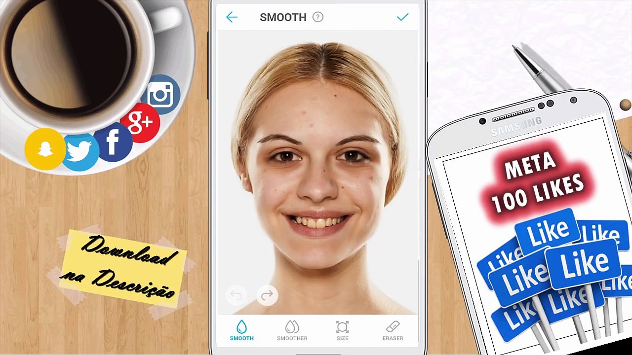 MELHOR APP PARA EDITAR SELFIES - MELHOR EDITOR DE FOTOS GRATIS - DICA DE APP %2301