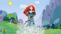 Counting from 1 to 10 with Disney Princess and their Dolls | Learn Numbers in English